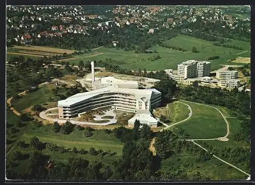 AK Filderstadt Bonladen, Filderklinik vom Flugzeug aus