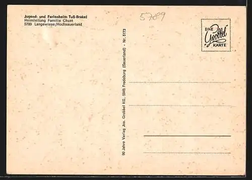 AK Langewiese /Hochsauerland, Jugend- und Ferienheim TuS-Brakel