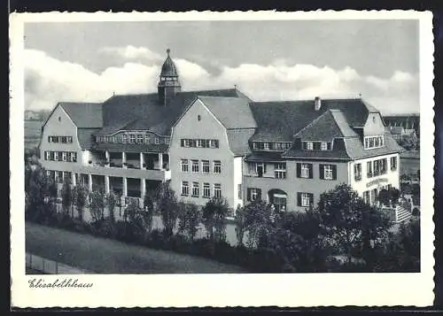 AK Bad Nauheim, Kinderheilanstalt Elisabethhaus