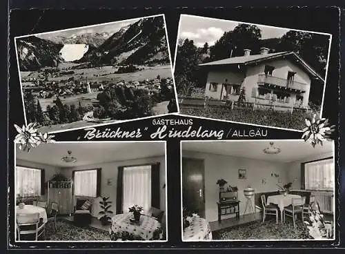 AK Hindelang i. Allgäu, Gästehaus Brückner