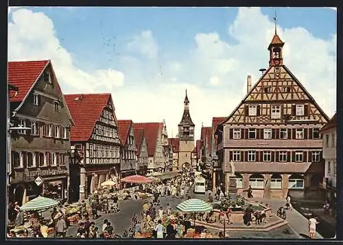 AK Winnenden, Verkaufsstände am Marktplatz