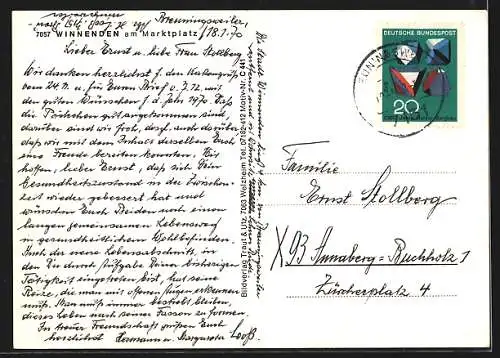 AK Winnenden, Verkaufsstände am Marktplatz