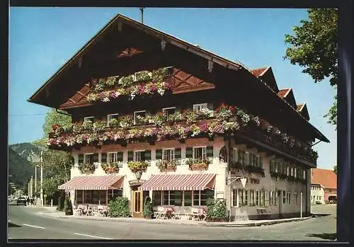 AK Oberammergau, Hotel Wolf