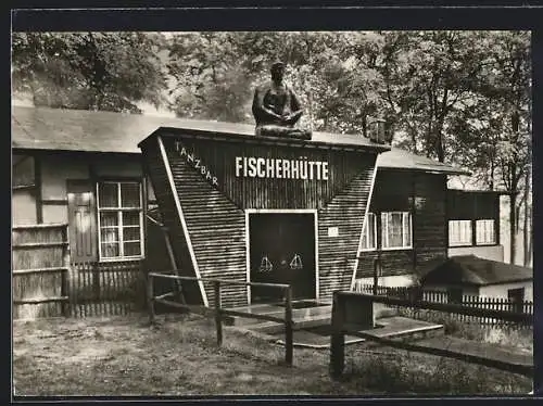 AK Ückeritz / Usedom, Tanzbar Fischerhütte