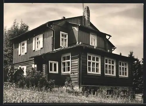 AK Oberhof i. Thür., Waldgaststätte Forsthaus Sattelbach