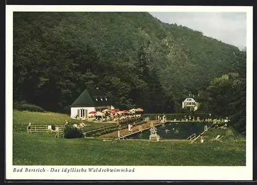 AK Bad Bertrich, Das idyllische Waldschwimmbad