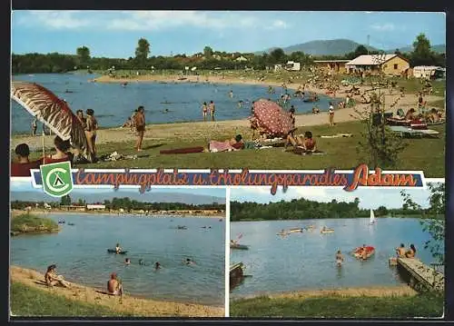 AK Oberbruch /Bühl (Baden), Campingplatz und Erholungsparadies Adam