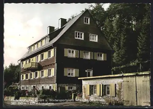 AK Willingen (Waldeck), Blick zum Eichenkreuzheim