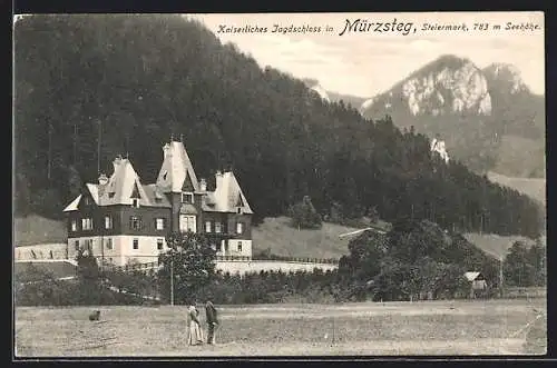 AK Mürzsteg, Kaiserliches Jagdschloss