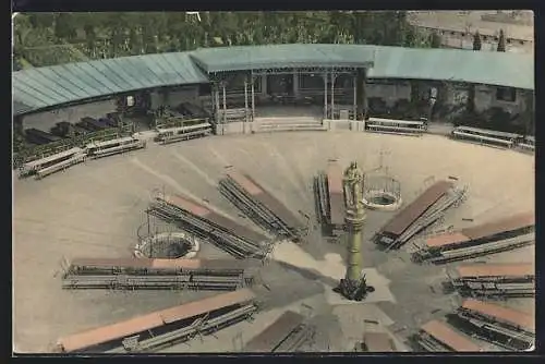 AK Schaffhausen, Zirkularfestung Munot, Terrasse