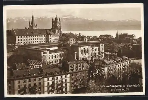 AK Lausanne, La Cathedrale et l`université