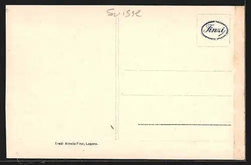 AK La Chaux-de-Fonds, Vue generale avec la Grande Poste