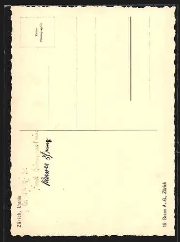 AK Zürich, Partie an der Urania