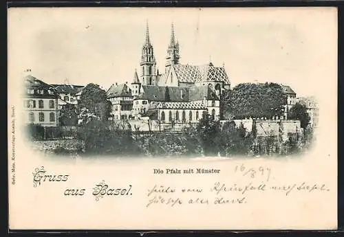 AK Basel, Pfalz mit Münster