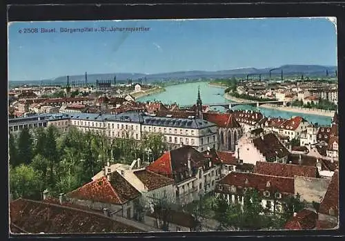AK Basel, Bürgerspital und St. Johannquartier