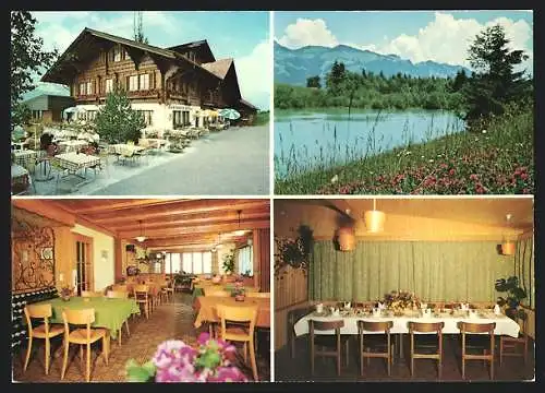 AK Diemtigen /Simmental, Hotel-Restaurant Bergli, Innenansichten