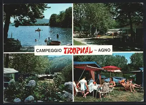 AK Agno, Campeggio Tropical H. Rathgeber, Mehrfachansicht