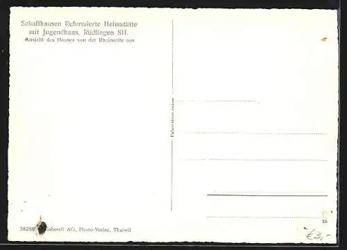 AK Rüdlingen, Reformierte Heimstätte mit Jugendhaus