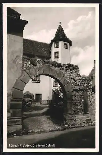 AK Lörrach i. Baden, Stettener Schloss