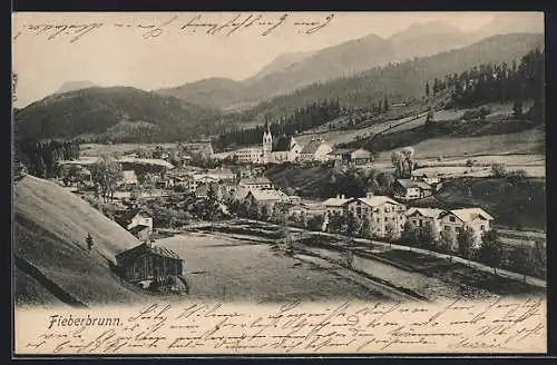 AK Fieberbrunn, Totalansicht