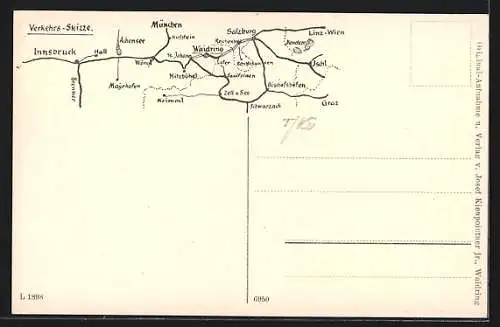 AK Waidring, Idylle mit Steinberg