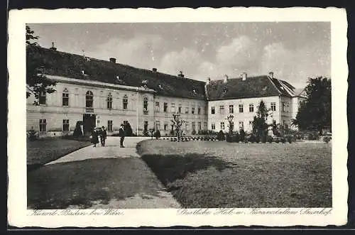 AK Baden bei Wien, Statliche Heil- und Kuranstalten Sauerhof