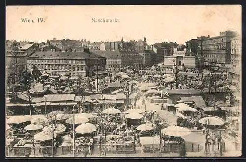 AK Wien, Blick über den Naschmarkt