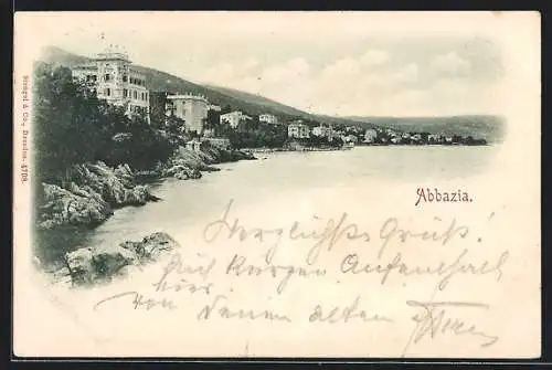AK Abbazia, Küstenpartie