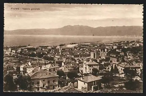 AK Fiume, Veduta generale