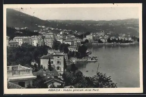 AK Abbazia, Veduta generale verso Nord