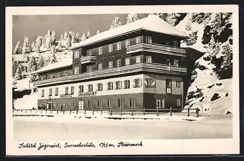 AK Turracherhöhe, Seehotel Jägerwirt im Winter