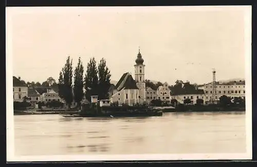 AK Aschach an der Donau, Panorama