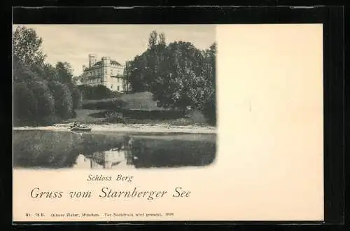 AK Berg, Schloss Berg am Starnberger See