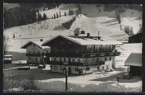 AK Saalbach-Hinterglemm, Hotel-Pension Auheim