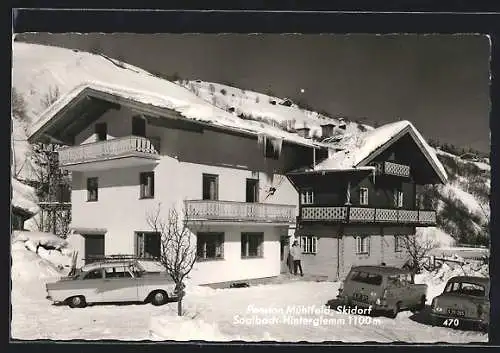 AK Saalbach-Hinterglemm, Hotel-Pension Haus Mühlfeld