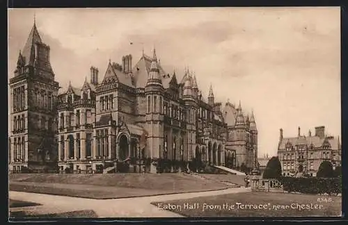 AK Chester, Eaton Hall from the Terrace