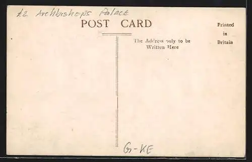 AK Maidstone, Old Palace