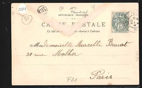 AK Sainte-Colombe-sur-Seine, Vue générale des Forges