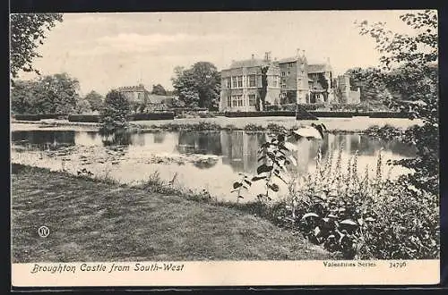 AK Broughton, Broughton Castle from South-West