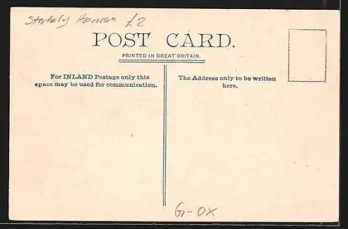 AK Broughton, Broughton Castle from South-West