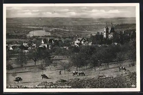 AK Arenberg, Fernsicht bis auf's Siebengebirge