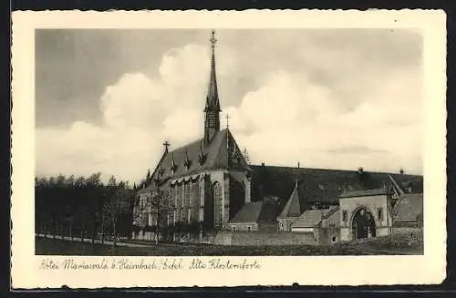 AK Heimbach /Eifel, Abtei Mariawald, Alte Klosterpforte