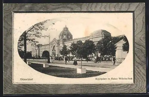 AK Düsseldorf, Kunstpalast im Kaiser Wilhelm-Park