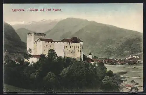 AK Kaprun, Schloss und Dorf Karpun