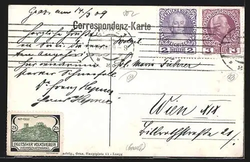 AK Graz, auf dem Landhaushof