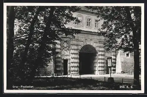 AK Graz, Blick zum Paulustor