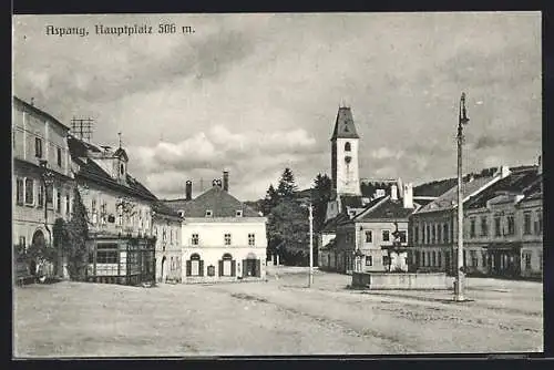 AK Aspang, Hauptplatz