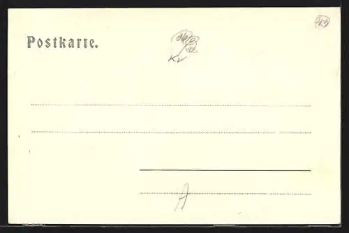 AK Villach, Hans Gasser-Platz mit Denkmal