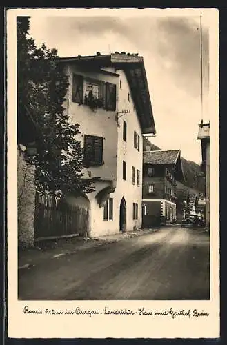 AK Rauris /Pinzgau, Landrichter-Haus und Gasthof Brau
