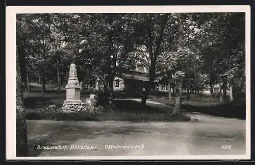 AK Bruckneudorf, Militärlager, Offiziersbaracke 2